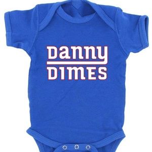 Daniel Jones New York Giants DANNY DIMES Onesie